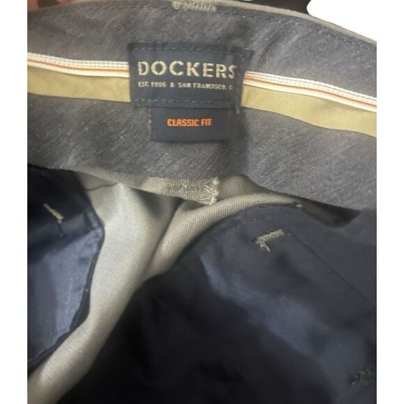 Men’s Dockers Gray Casual Pants Size 40/29 - Picture 6 of 8